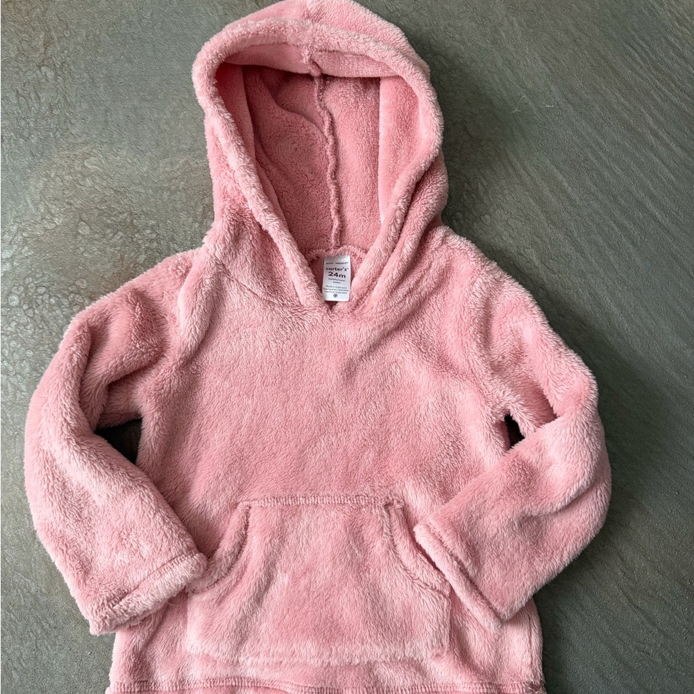 Carter's Soft Pink Kids Hoodie